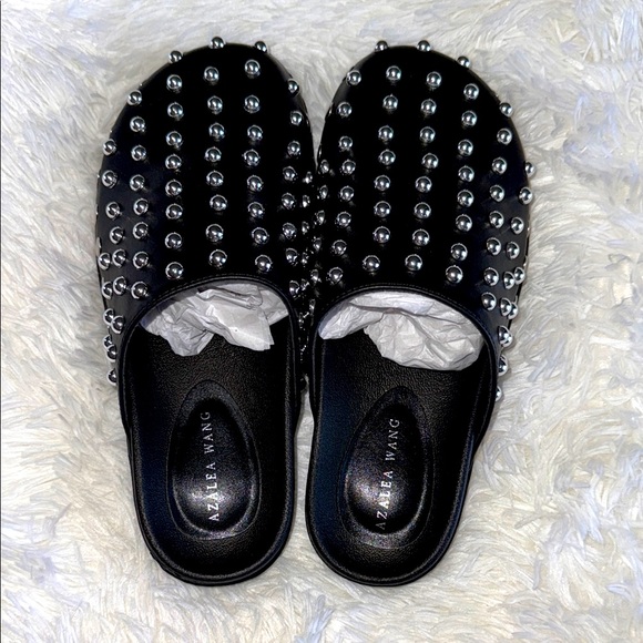 Azalea WangBlack Studded Clogs - Picture 3 of 8
